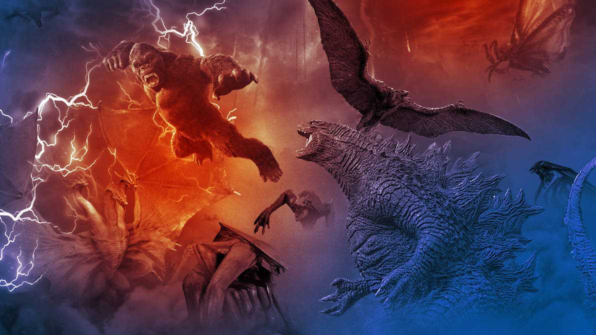 Godzilla vs Kong Wallpaper - EnJpg
