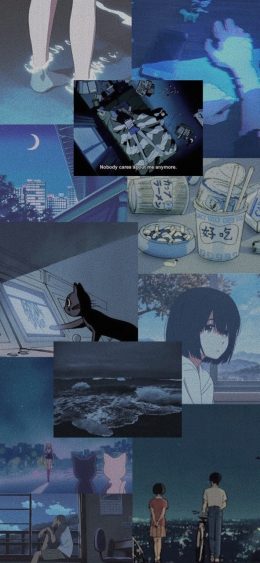 Aesthetic Anime iphone Wallpaper