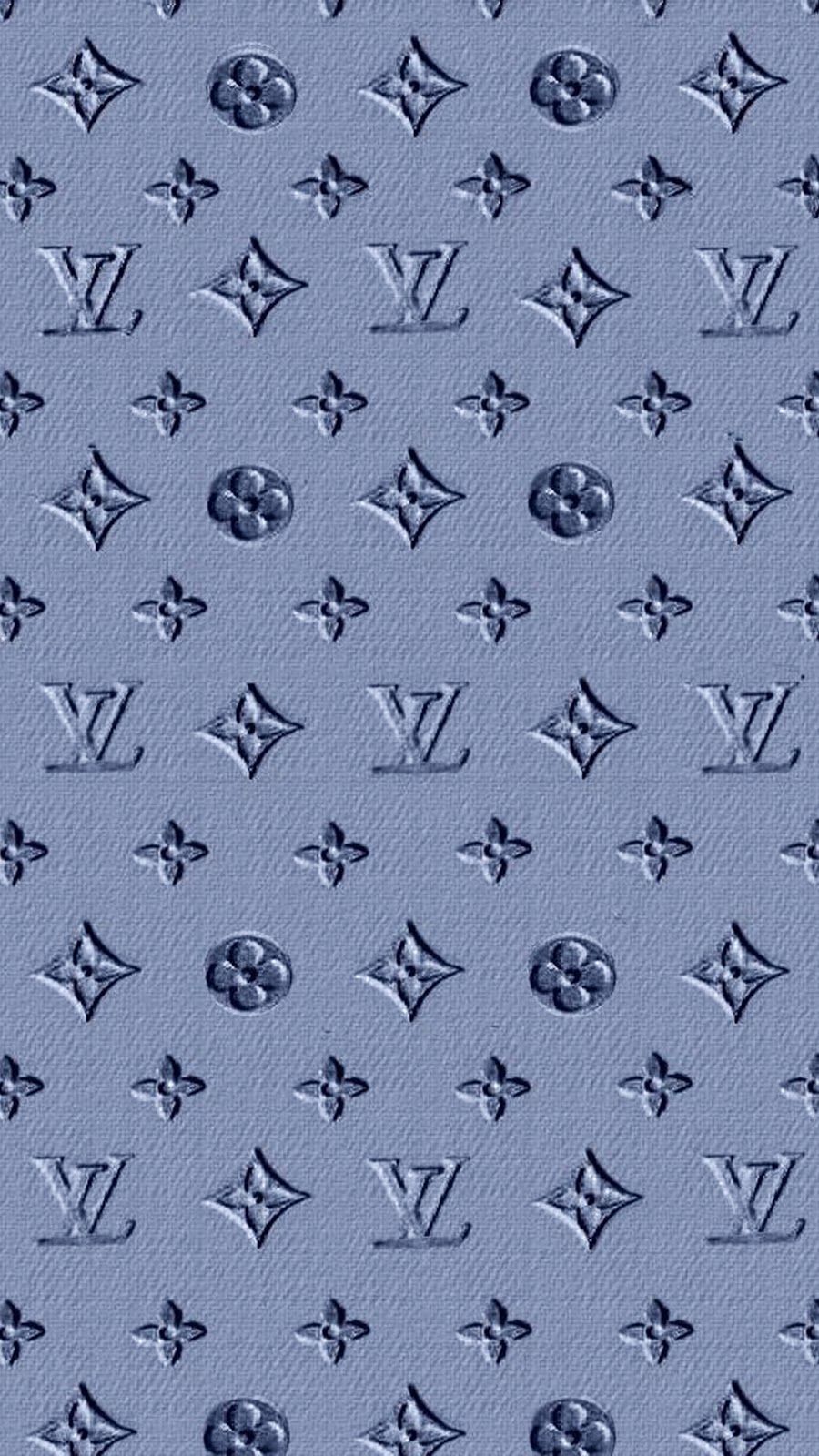 Aesthetic Louis Vuitton, blue louis vuitton HD phone wallpaper