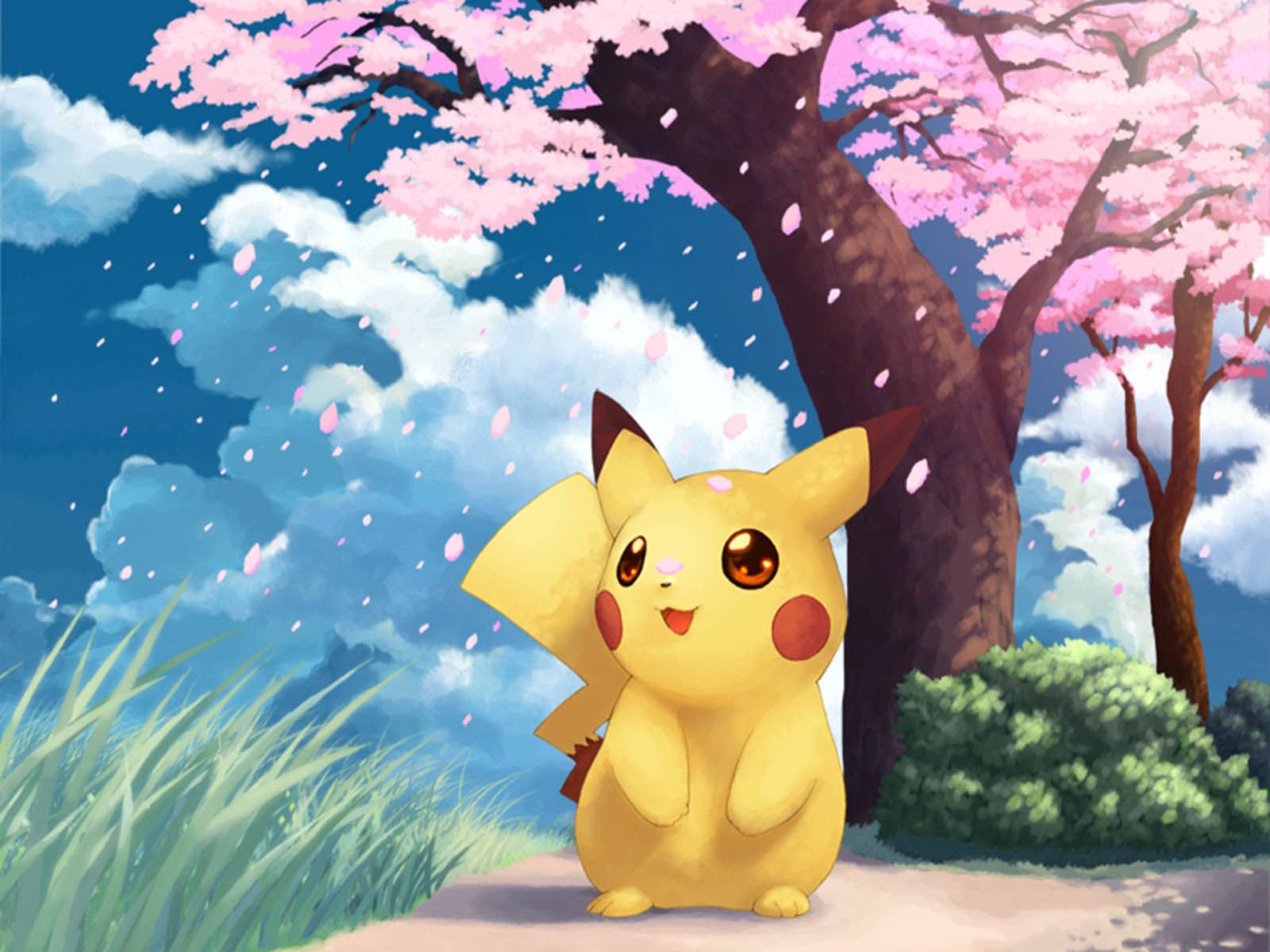 Pikachu Cute HD Wallpaper
