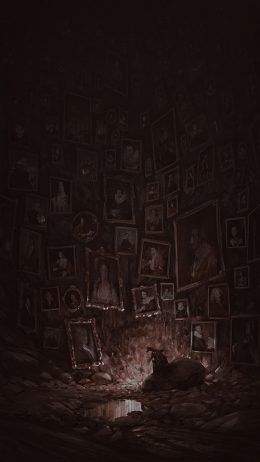 Dark Academia Wallpaper
