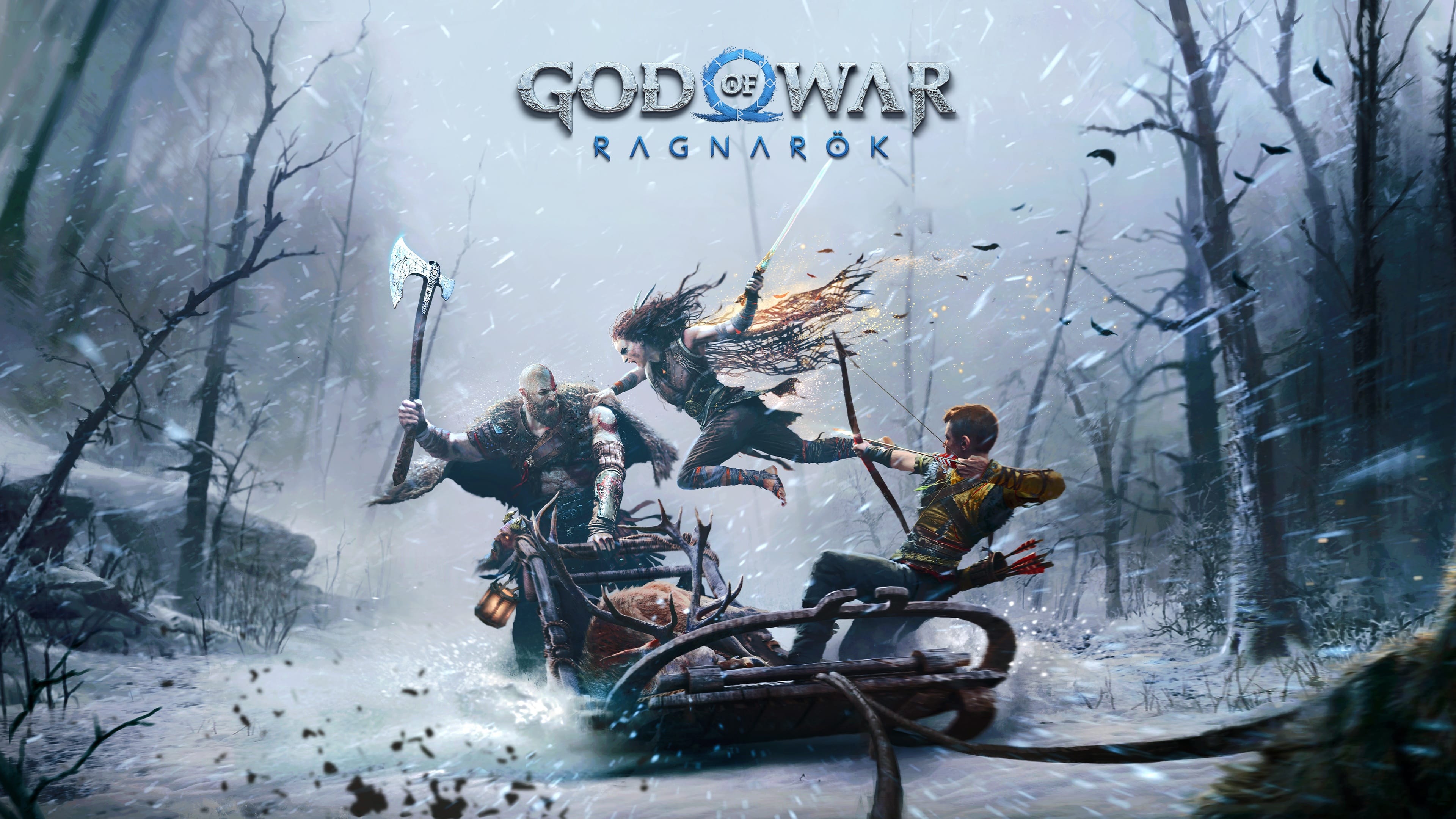 God of War Wagnarok Wallpaper