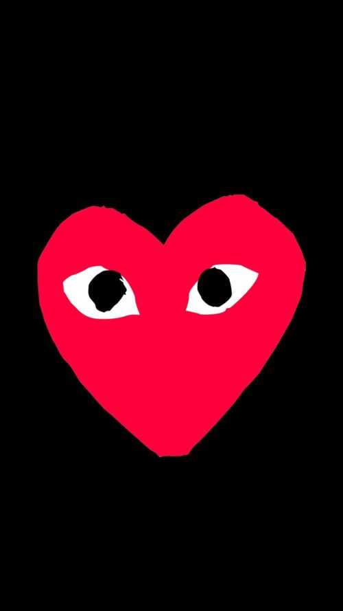Heart With Eyes Wallpaper