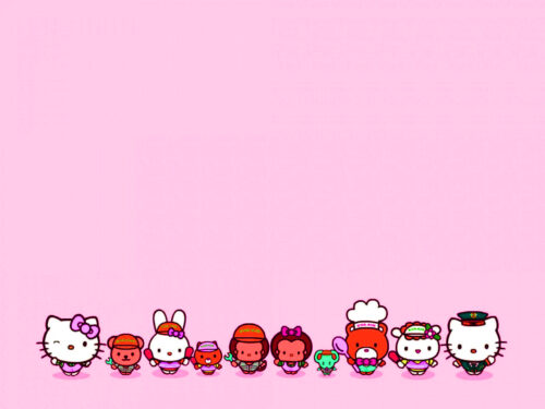 Hello Kitty and Friends Wallpaper