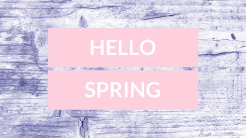 Hello Spring Wallpaper