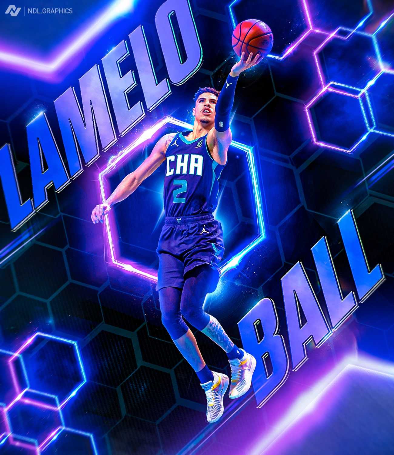 LaMelo Ball Wallpaper Discover more basketball, cool, Iphone, nba
