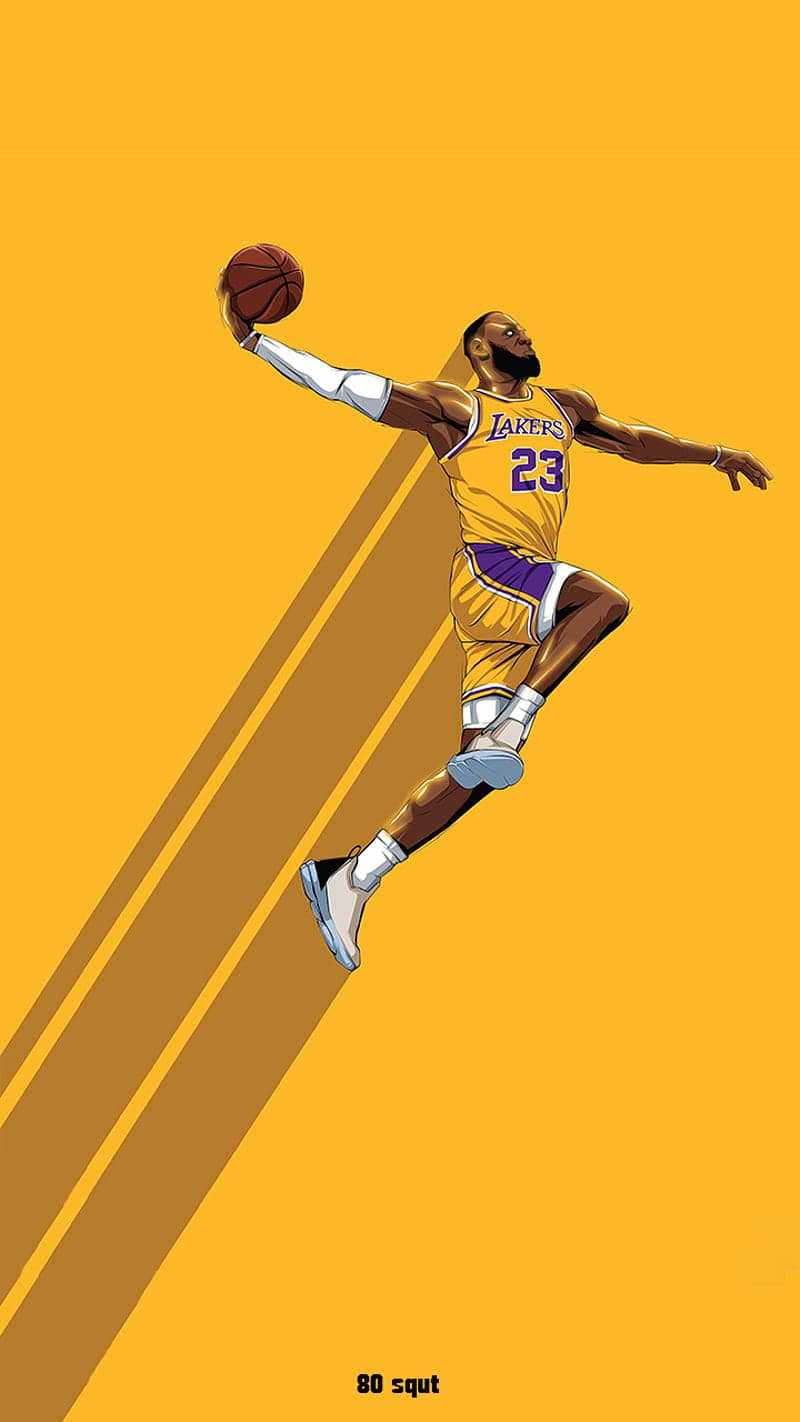 LeBron James Anthony Davis In Lakers Yellow Sports Dress HD Lakers  Wallpapers | HD Wallpapers | ID #72485