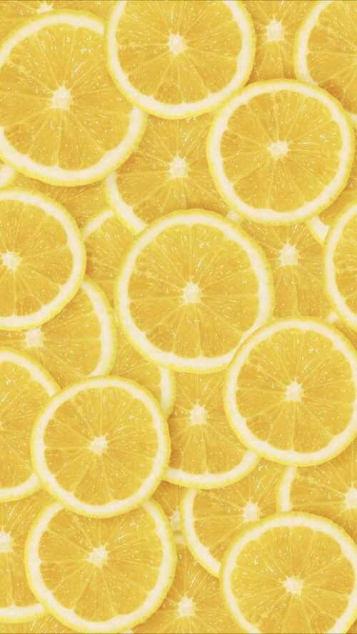 Lemon Background Wallpaper