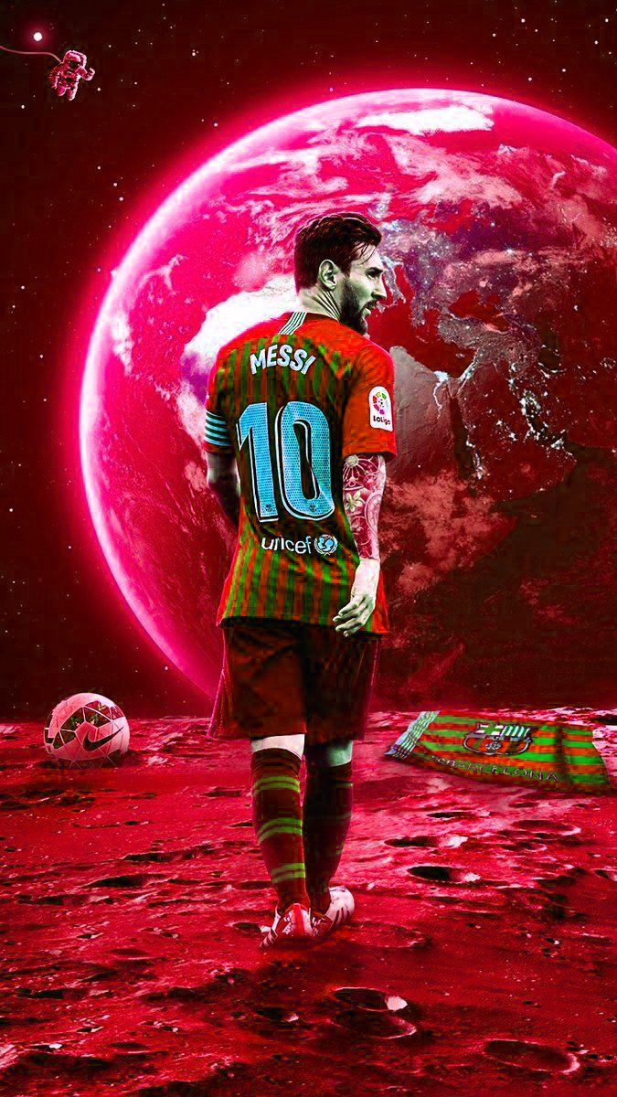 Lionel Messi - Earth Background Wallpaper Download | MobCup-sgquangbinhtourist.com.vn