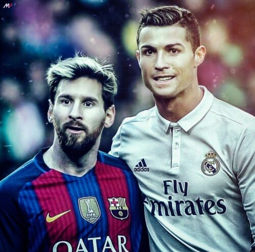 Messi And Ronaldo Wallpaper