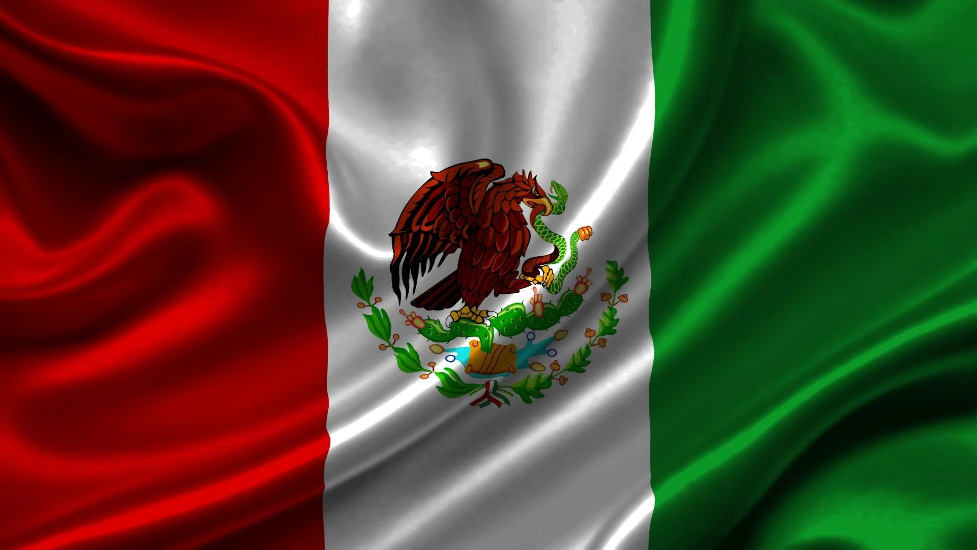 Mexican flag Wallpaper