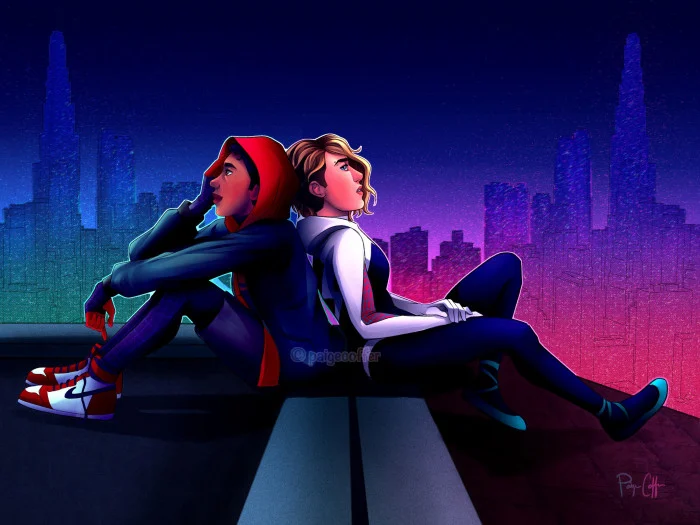 Miles and Gwen Wallpaper