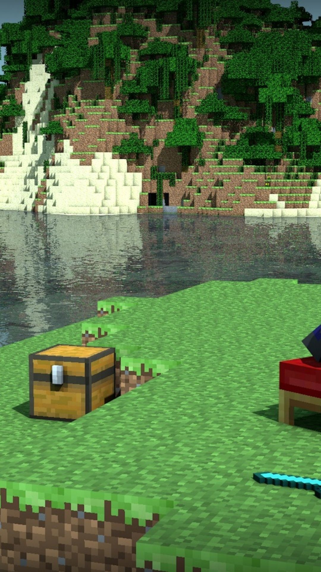 Minecraft Background Hintergrundbild Enjpg