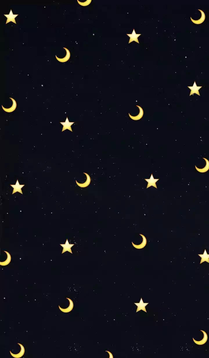 Moon And Stars Iphone Wallpaper