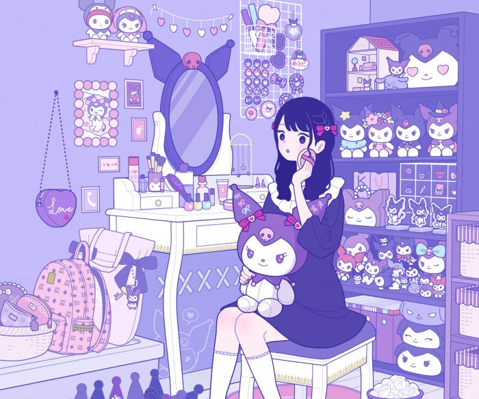 My Melody And Kuromi Wallpaper