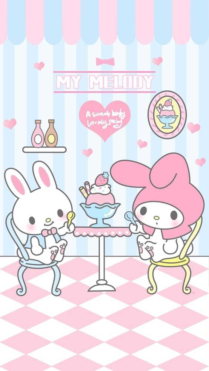 My Melody iphone Wallpaper