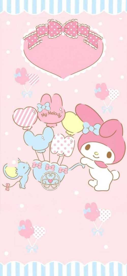 My Melody Iphone Wallpaper