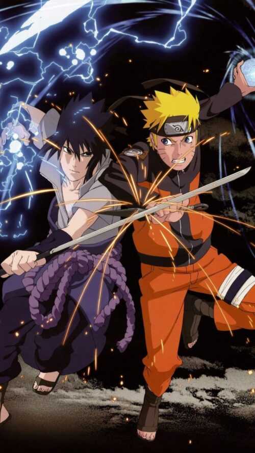 Naruto and Sasuke Wallpaper