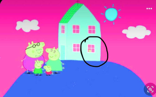 Peppa Pig house scary Wallpaper
