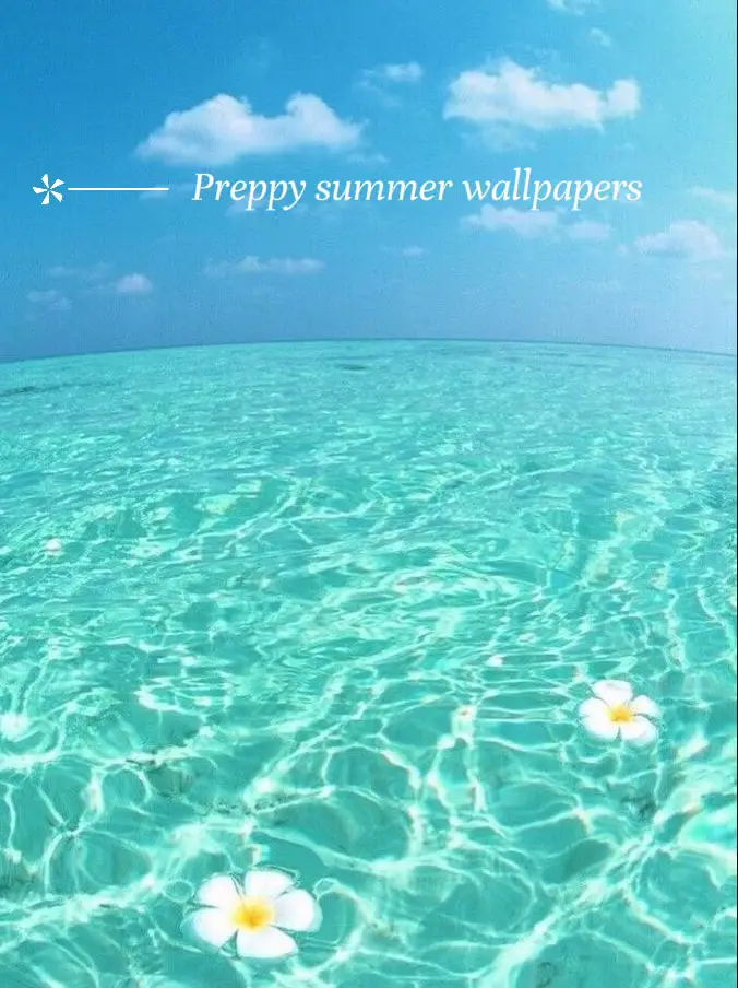 Preppy Ocean Wallpaper