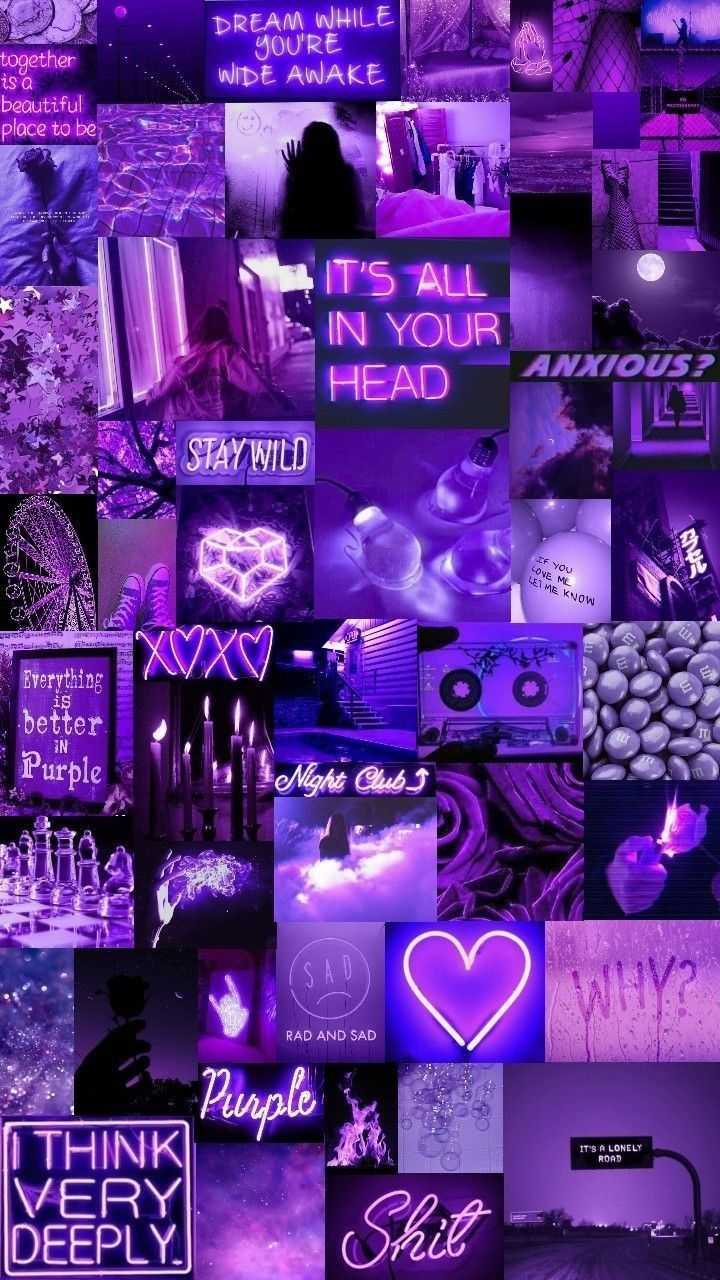 Purple Aesthetic Wallpaper - EnJpg