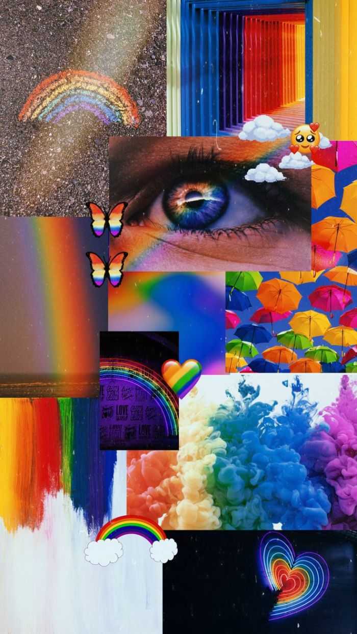 Rainbow Aesthetic Wallpaper