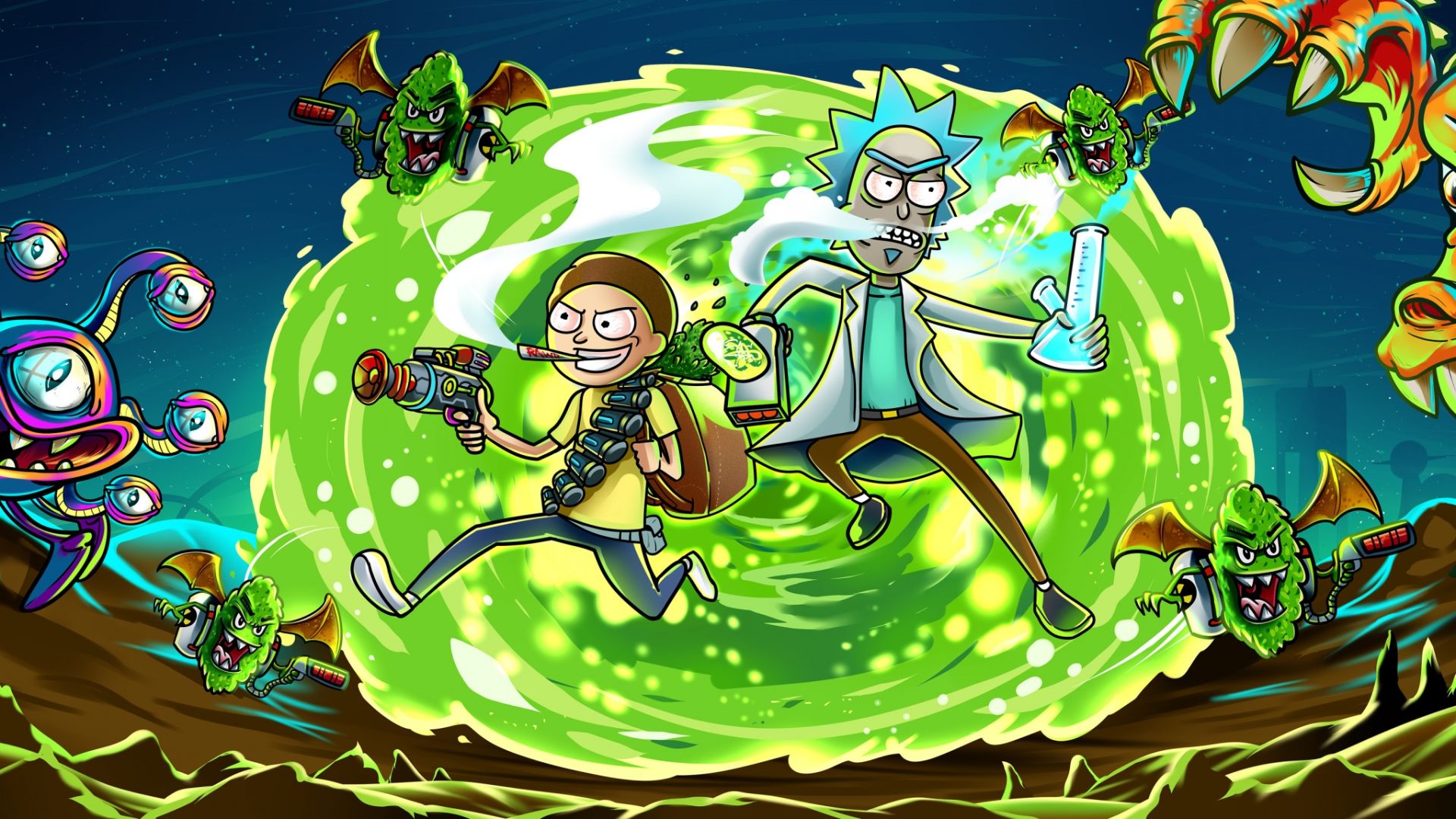 Cool Wallpaper Rick And Morty