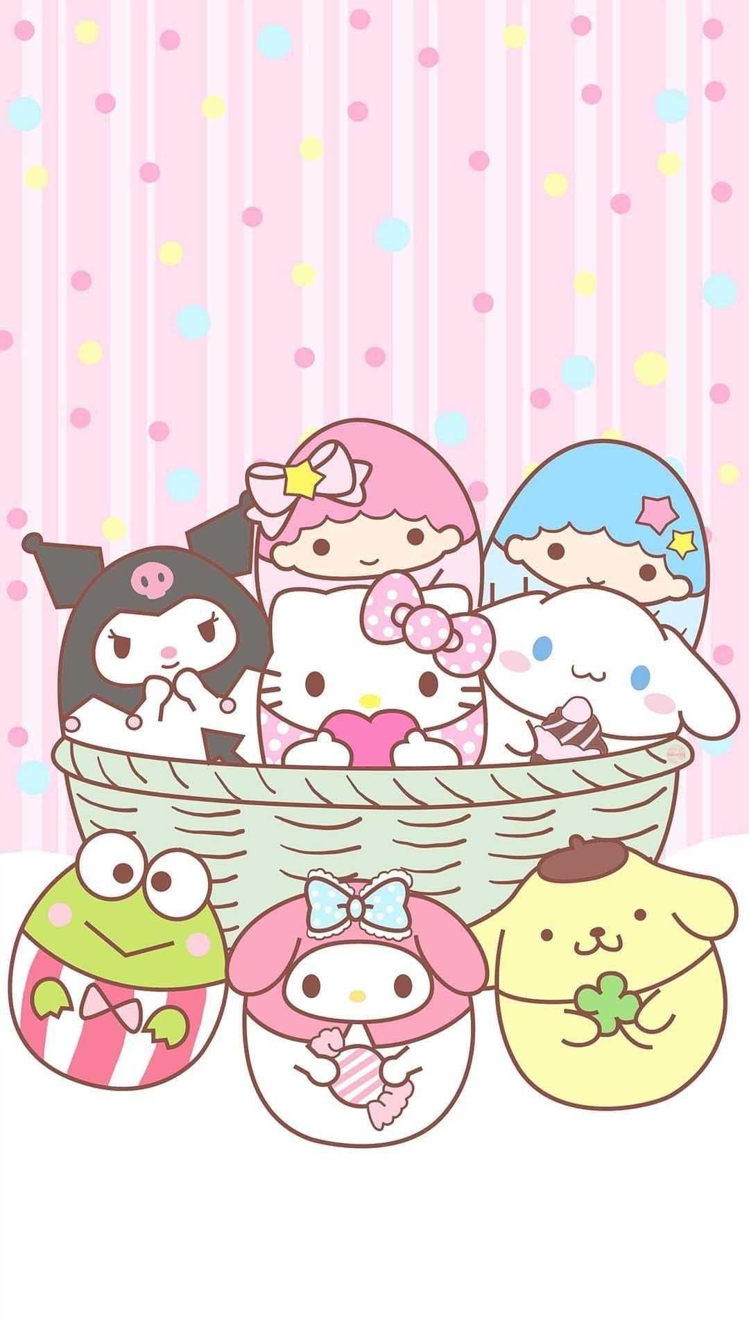 50+] Hello Kitty Wallpaper for iPhone