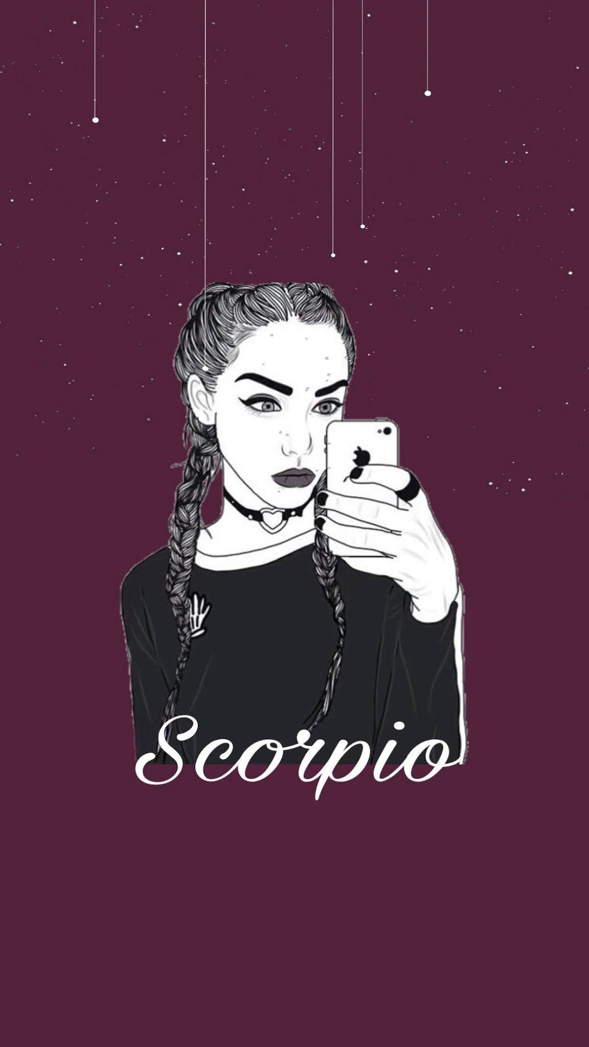Scorpio Zodiac Wallpaper Iphone Aesthetic Scorpio Wallpaper - Goimages O