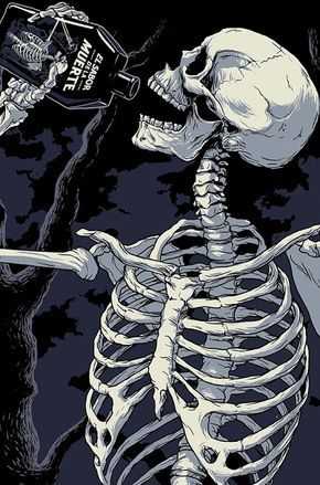 Skeleton Aesthetic Wallpaper