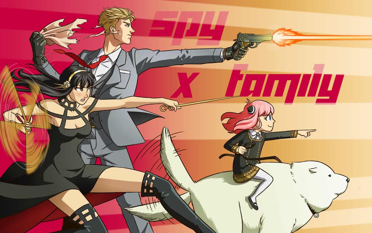 Spy × Family Background Wallpaper